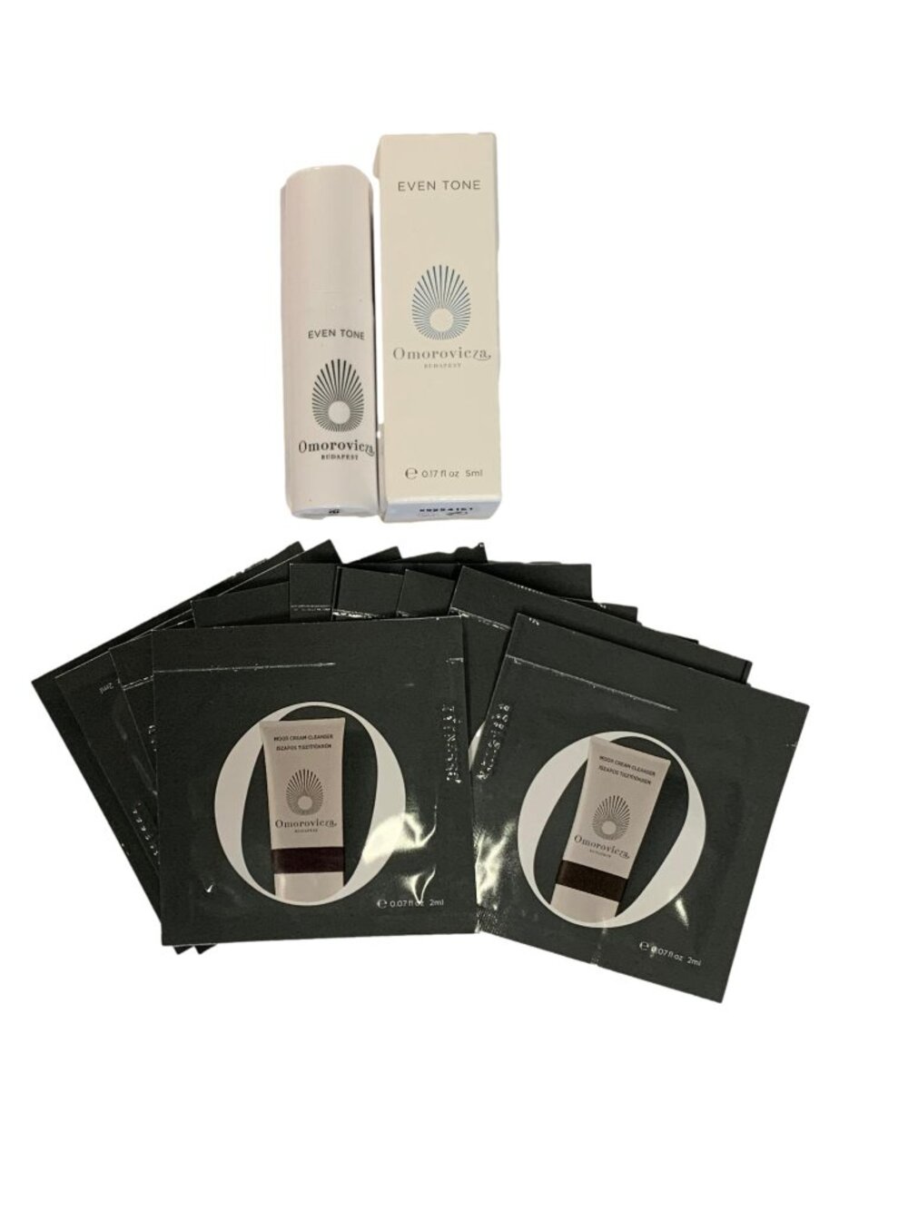 Omorovicza 11 Piece Even Tone Serum 5ml & Moor Cream Cleanser 2ml Each